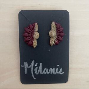 Polymer clay handmade earrings